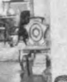 Side chair in the hallway of the Morris-Jumel Mansion, seen in the 1887 photograph.
